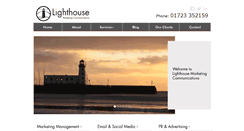 Desktop Screenshot of lighthouseprandmedia.co.uk
